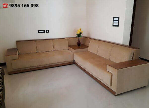 S051 Elite Sofa with Molfino fabric + Paneling